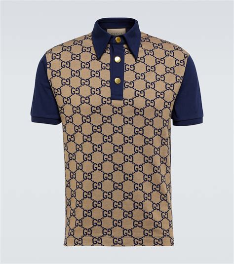 gucci silk polo|gucci polo sale.